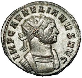 Aurelian  Roman Emperor  reigned 270-275 CE Location TBD